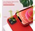 Silikónový kryt iPhone 12 Mini - červený